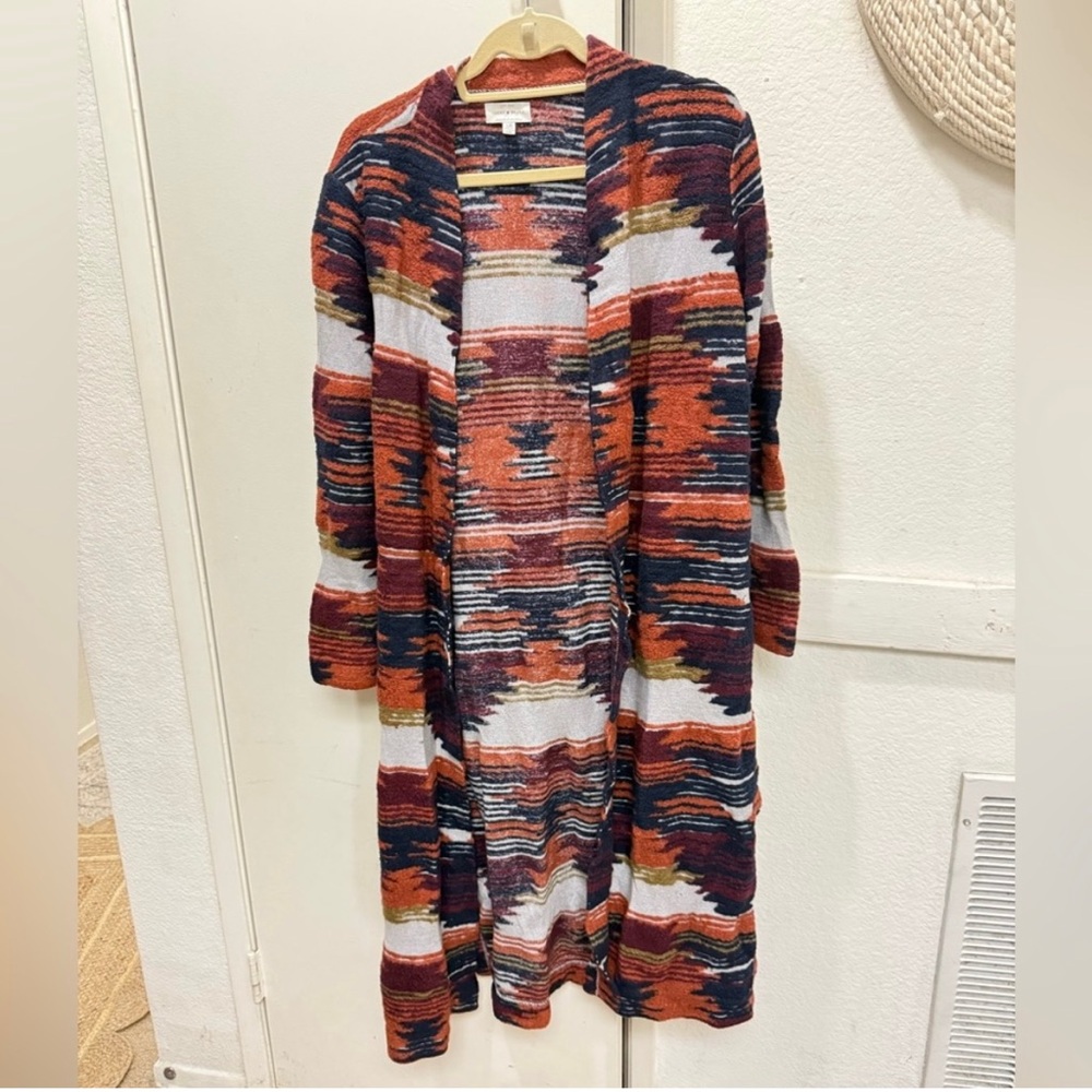 Lucky Brand Multicolor Striped Cardigan